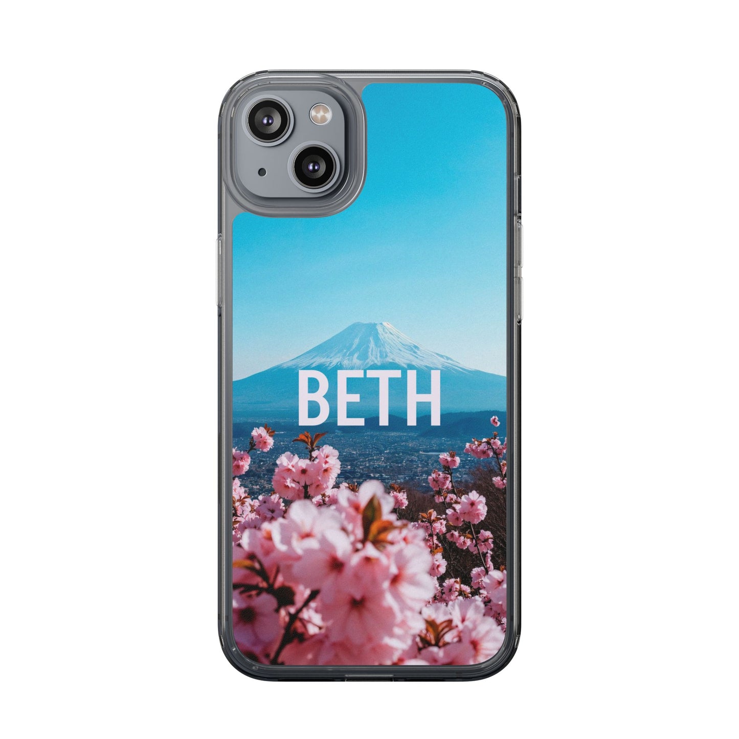 Fujiyama sakura flowers - Custom name