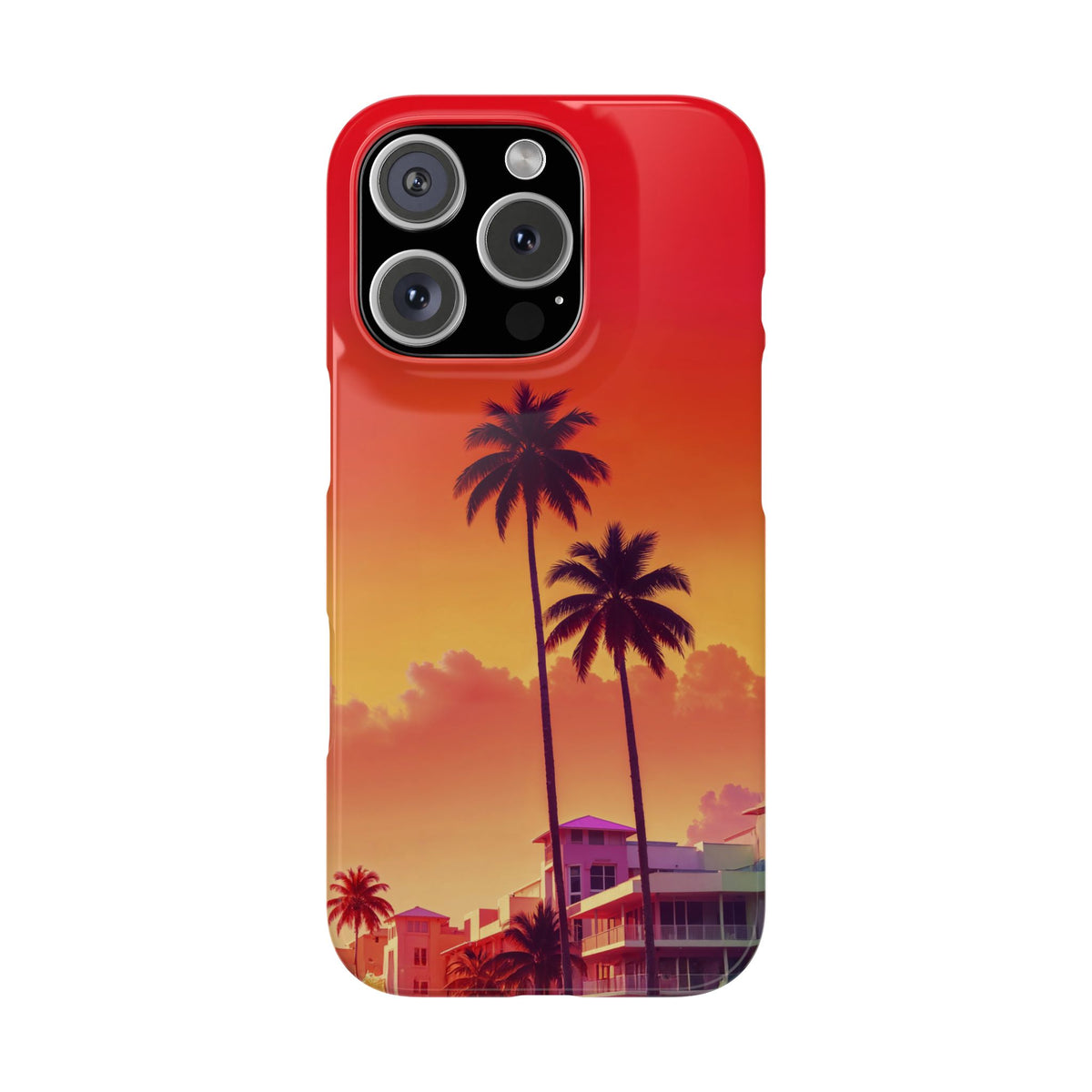 Miami sunset Vibes Palm - casetinger