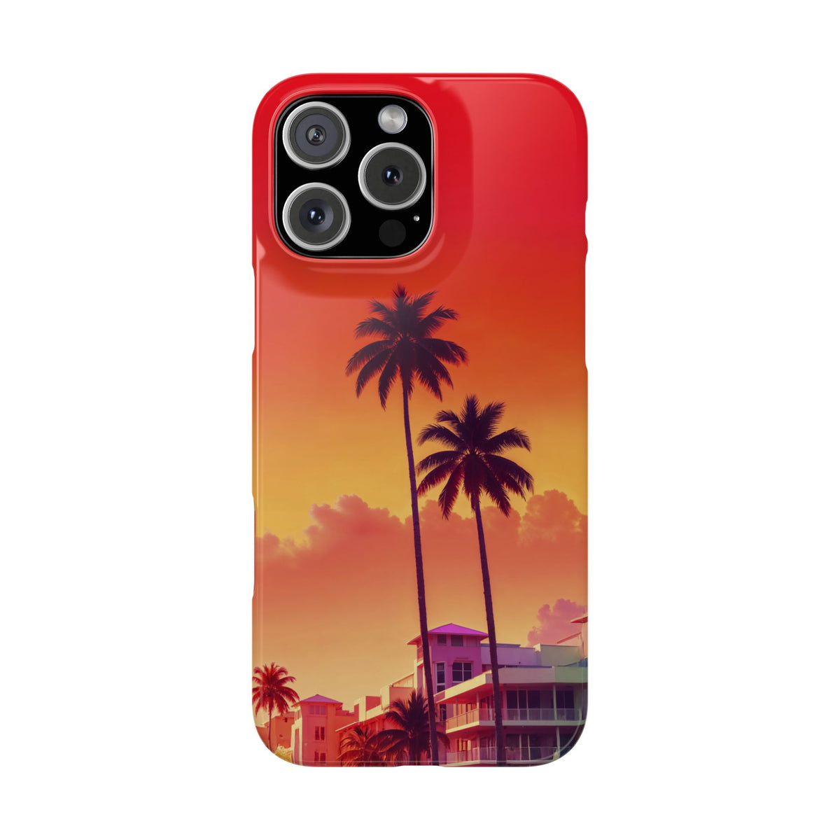 Miami sunset Vibes Palm - casetinger