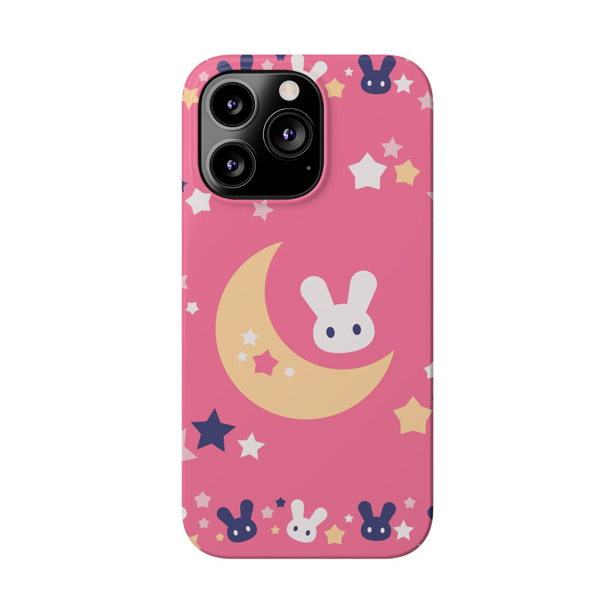 Adorable Bunnies with Moon - casetinger