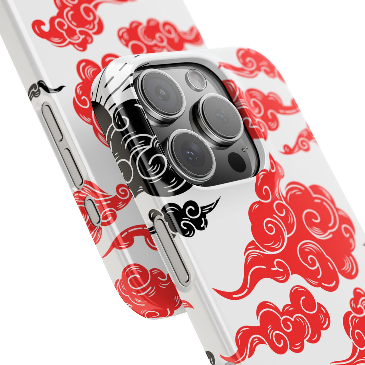 Red & Black Japanese Otaku Cloud - casetinger