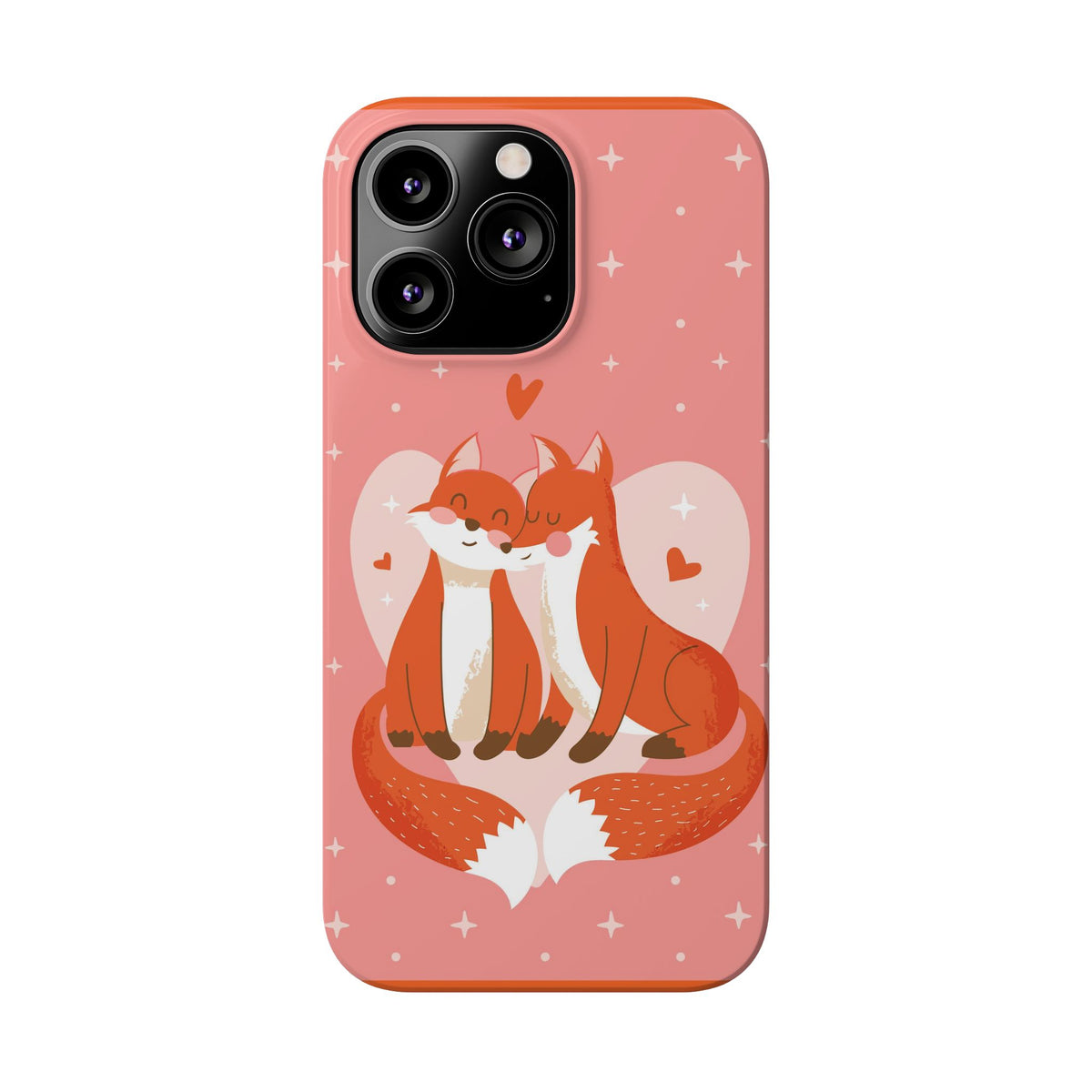 Valentine's Day: Pair of foxes in love - casetinger