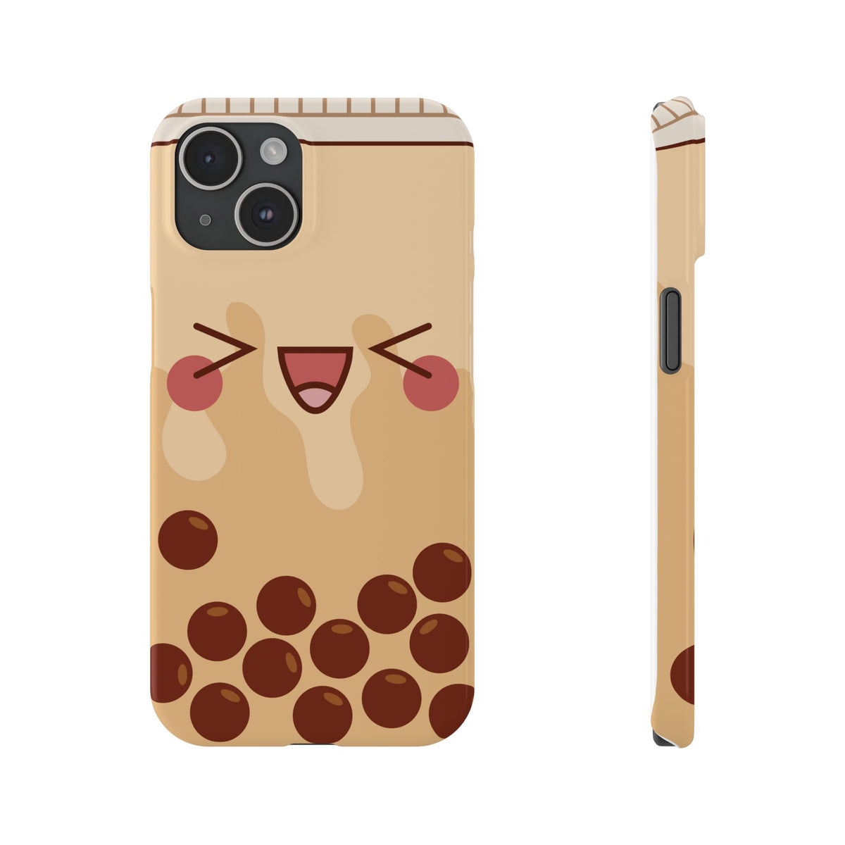 Chocolate Bubble tea phone - casetinger