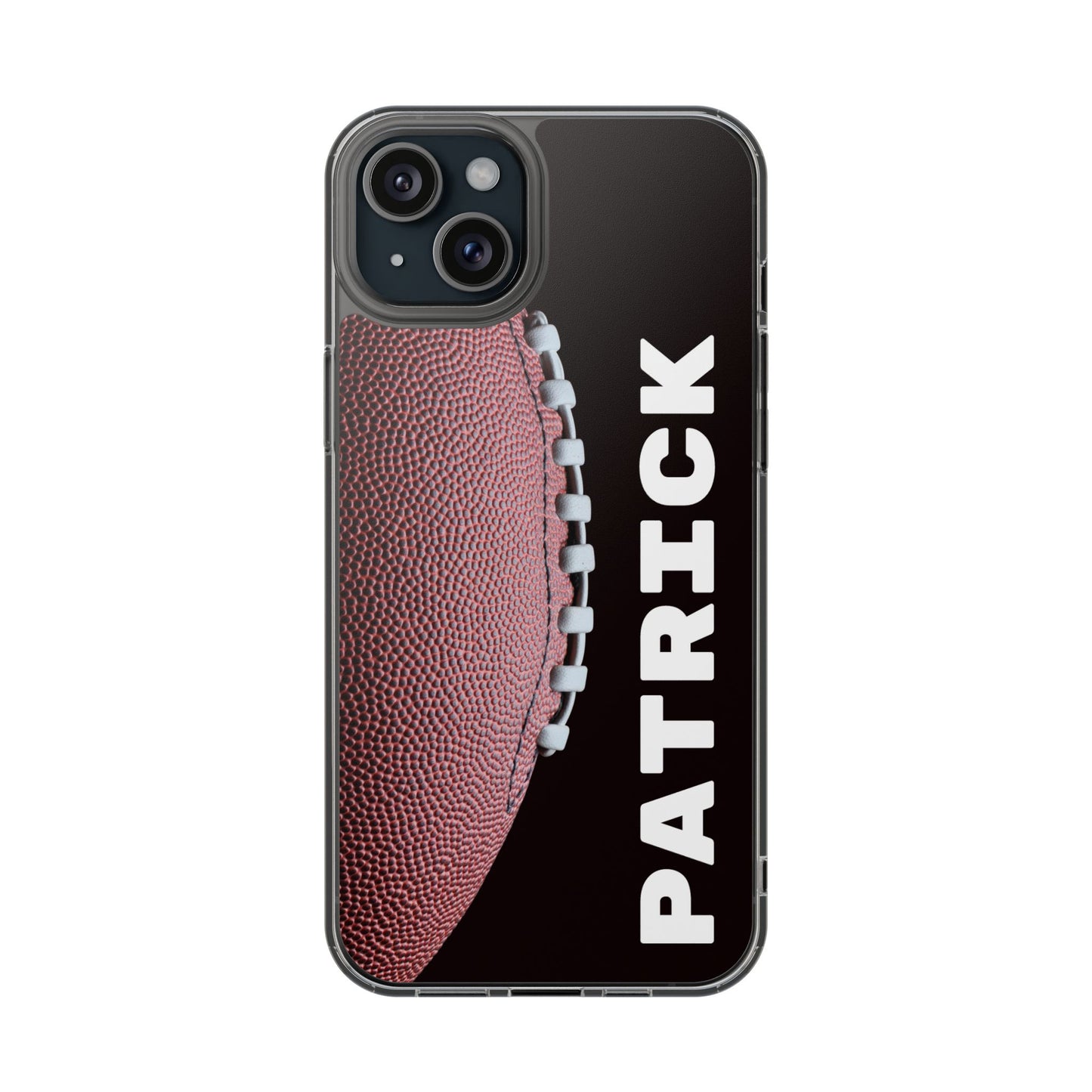 Personalized Football iPhone Case – Custom Name