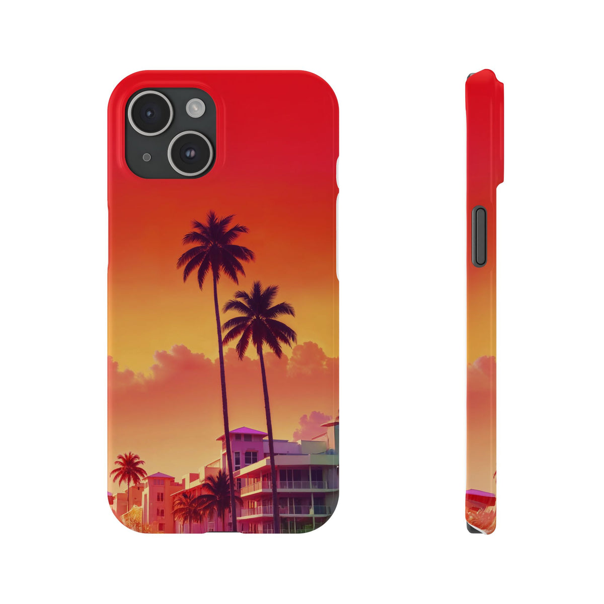 Miami sunset Vibes Palm - casetinger