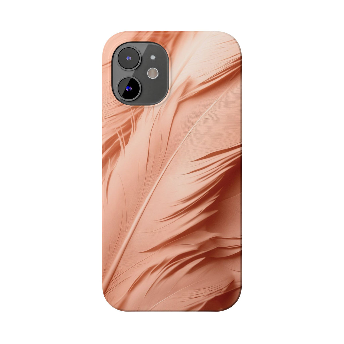 Peach-colored feathers - casetinger