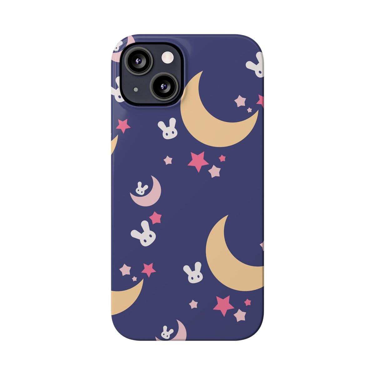Adorable Bunnies with Moons - casetinger