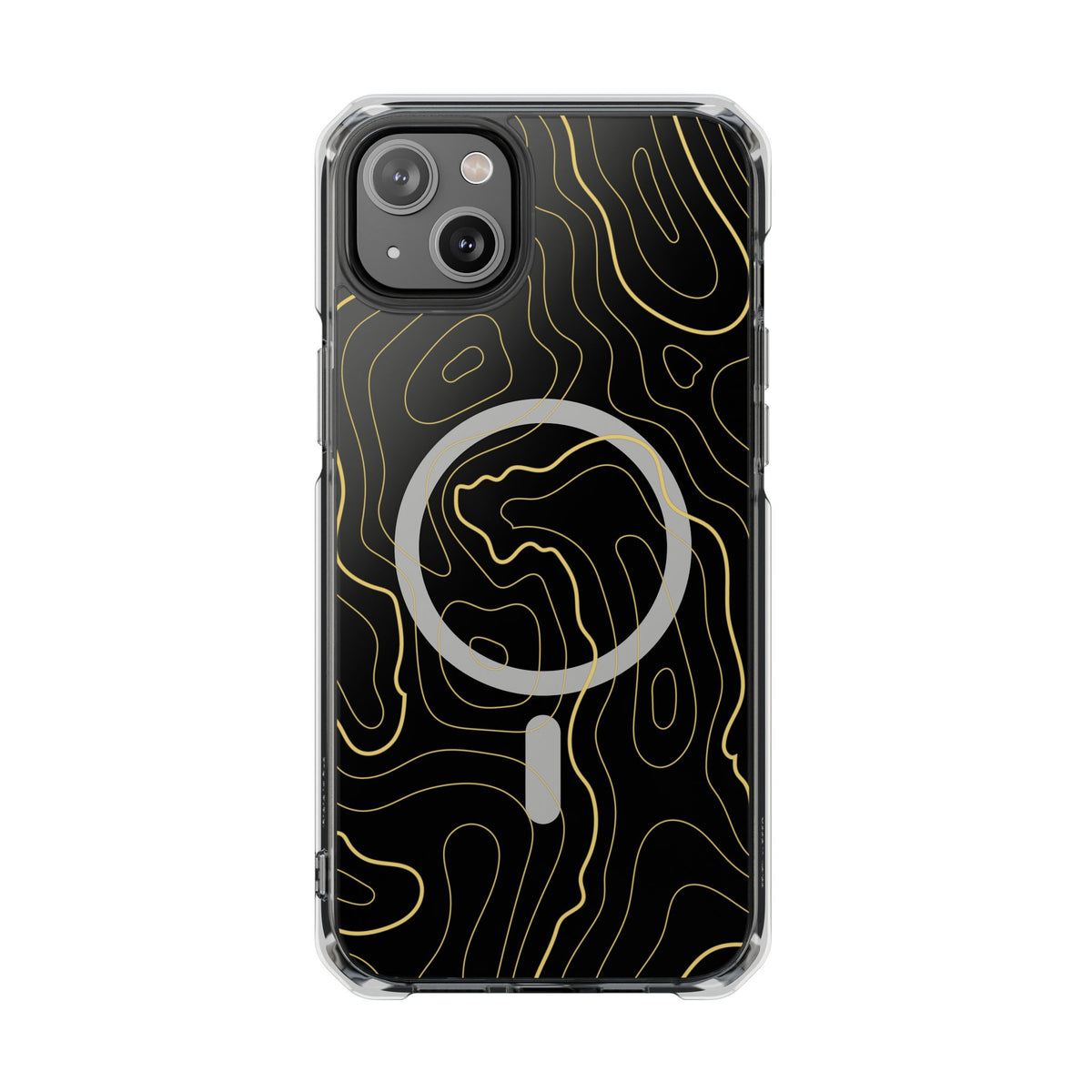 Abstract Topographic lines Map Design - Magnetic - casetinger