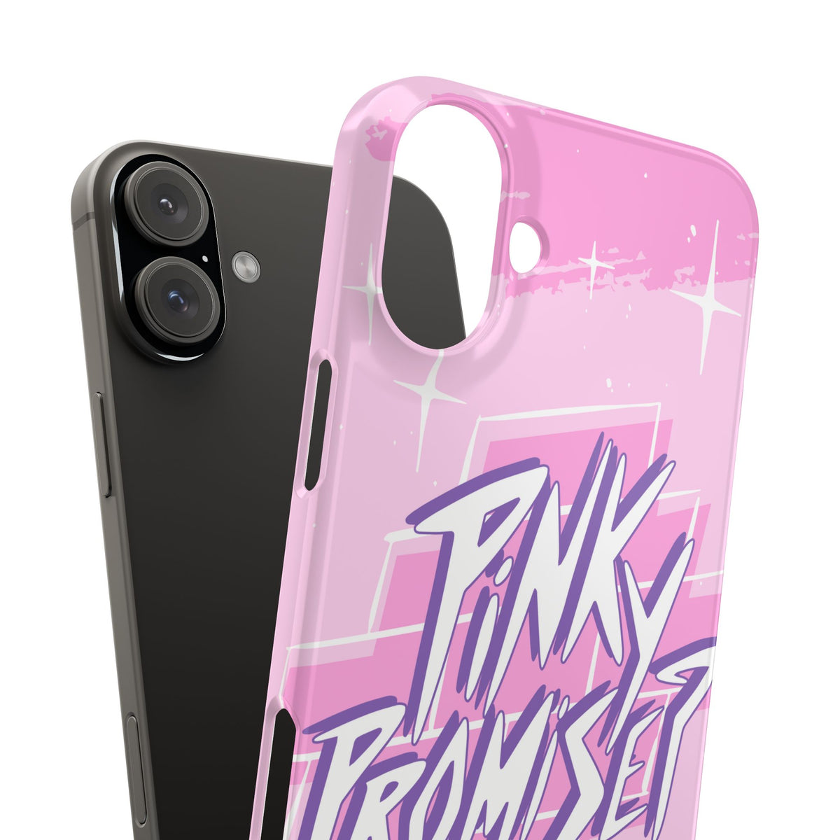 "Pink Promise" Design and Stars - casetinger