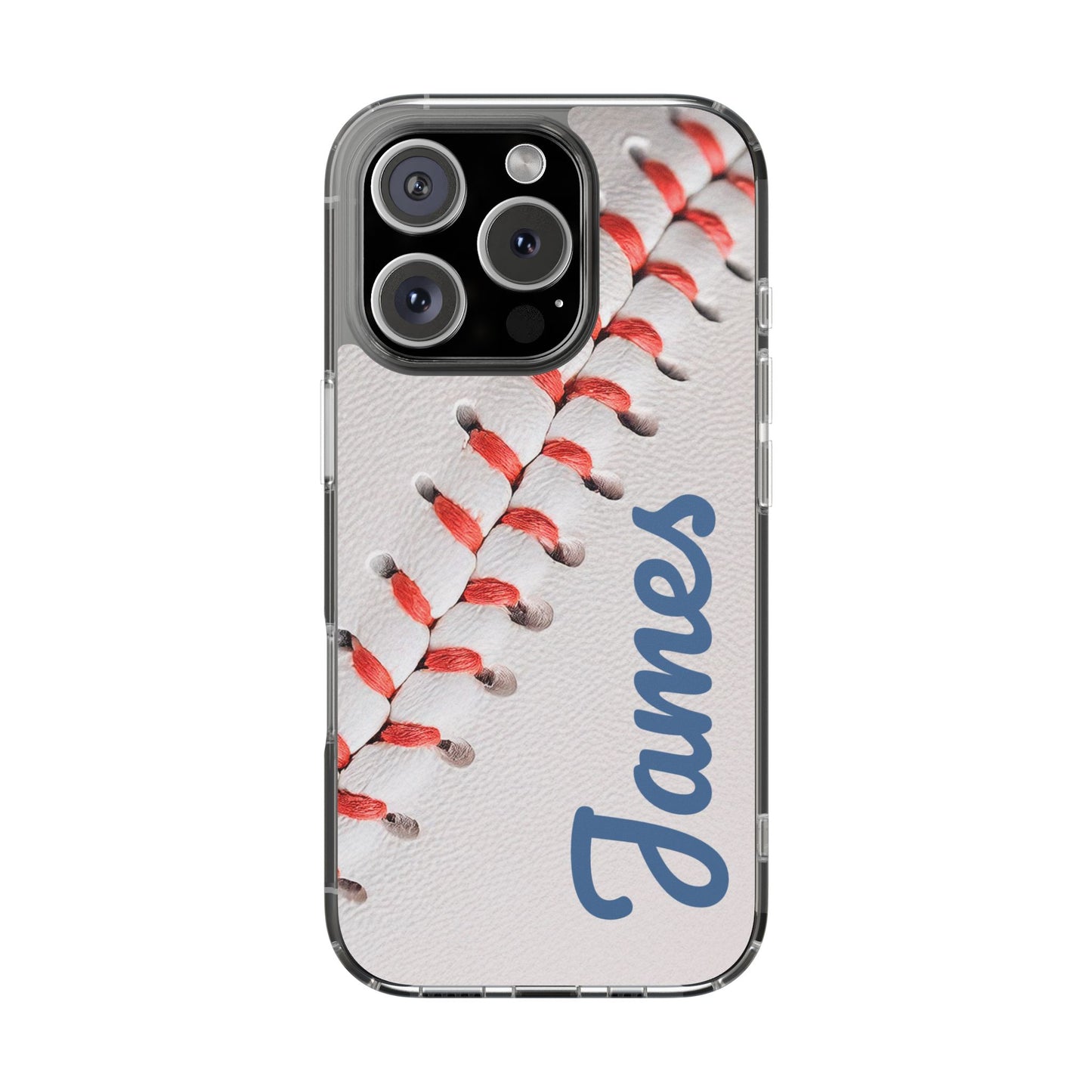 Custom name Baseball iPhone Case β Personalized Silicone