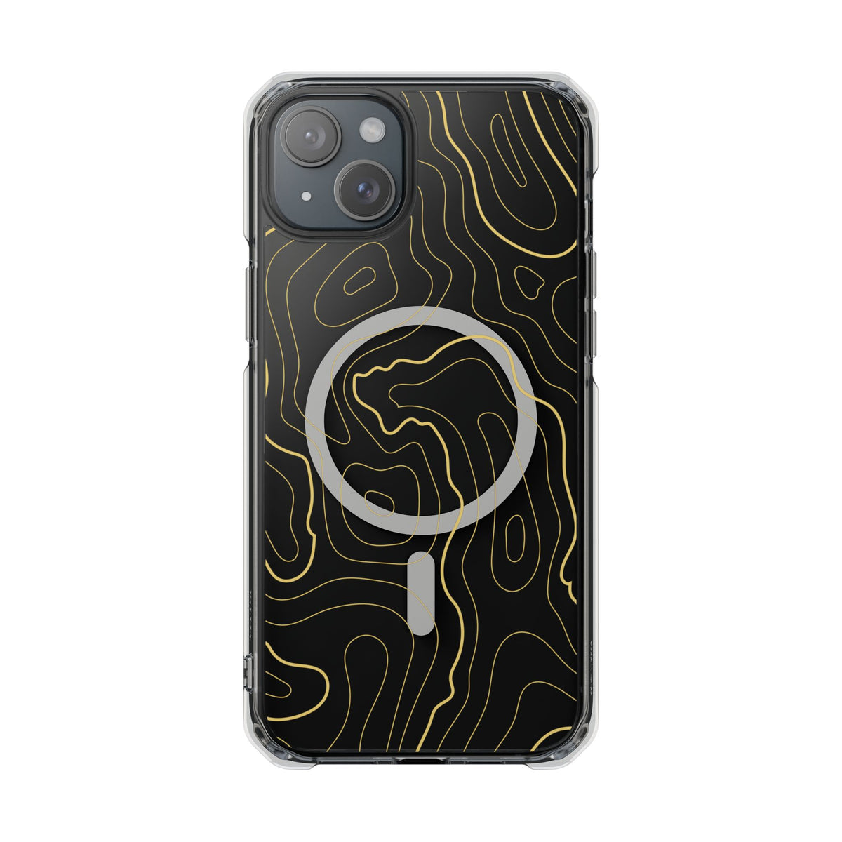 Abstract Topographic lines Map Design - Magnetic - casetinger