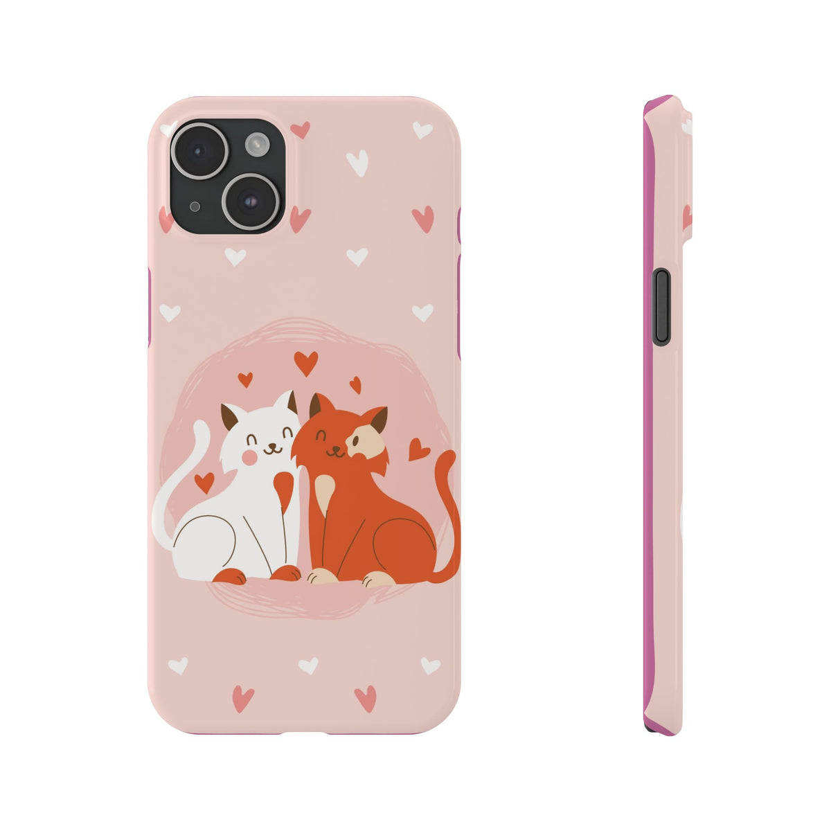 Pair of foxes in love - casetinger