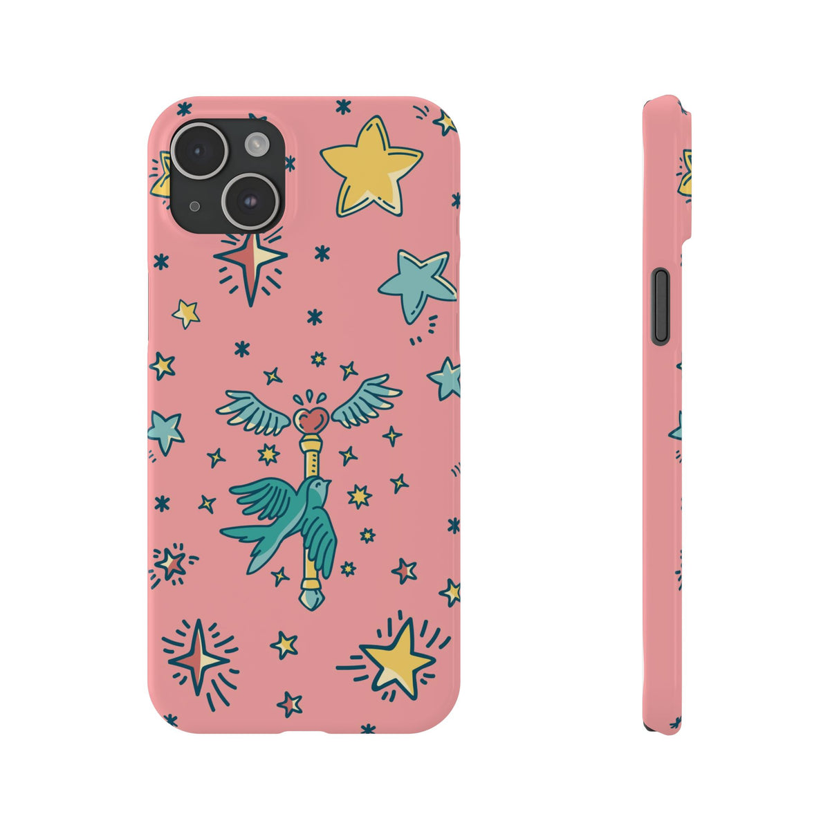 Pink Color Stroke Case: Fantasy Magic - casetinger