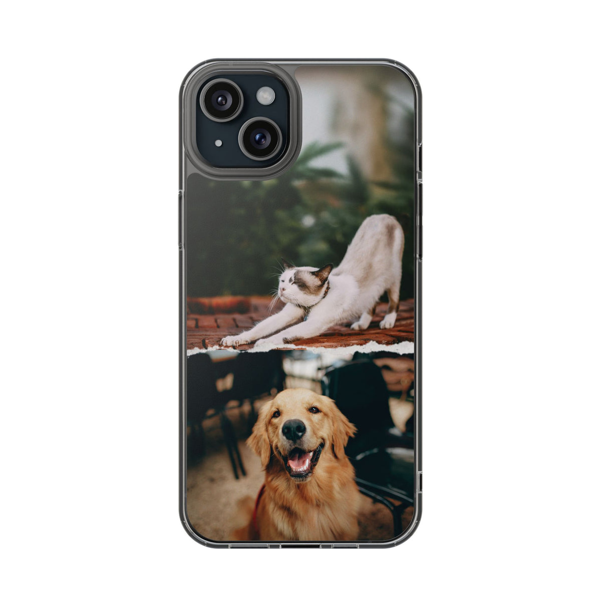 Personalized pet gallery case - 2 photos - casetinger