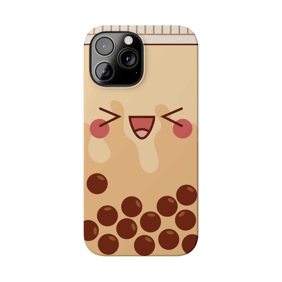 Chocolate Bubble tea phone - casetinger