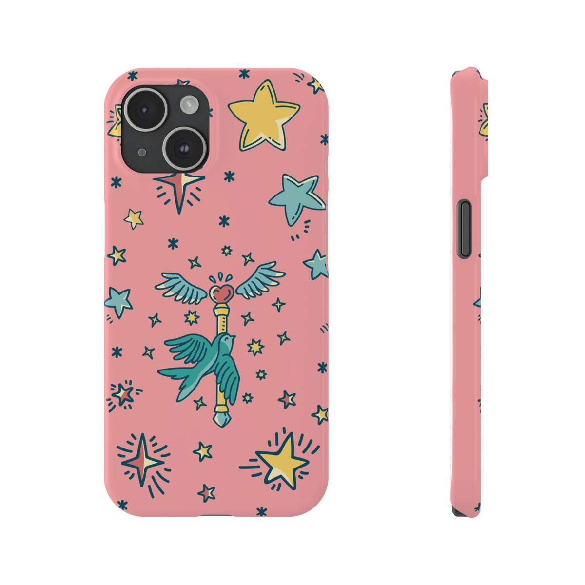 Pink Color Stroke Case: Fantasy Magic - casetinger