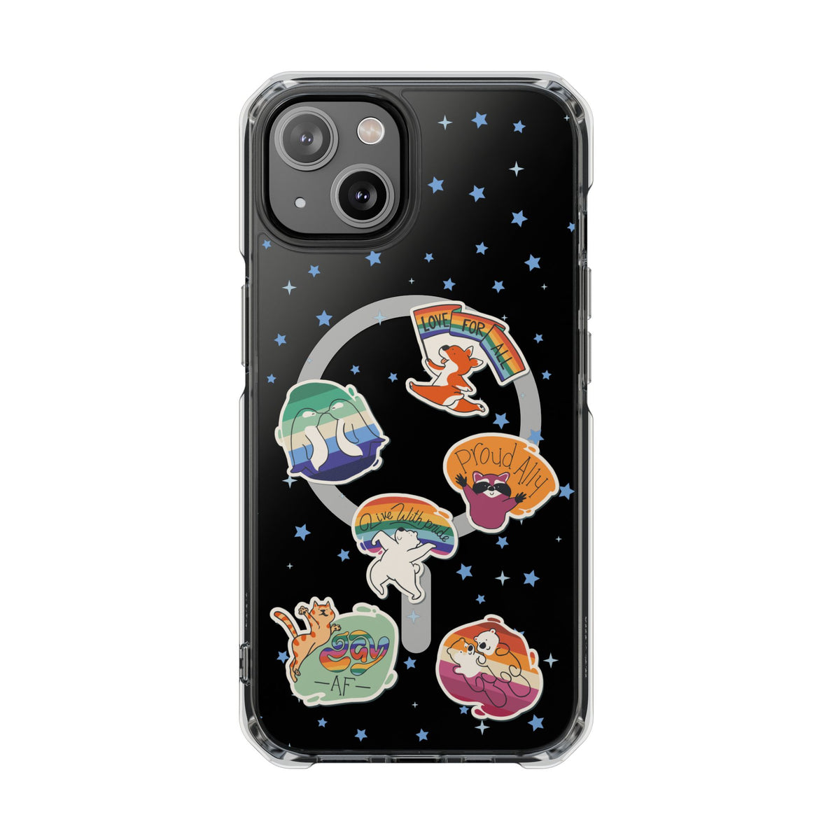 Pride celebration animal design - Magnetic - casetinger