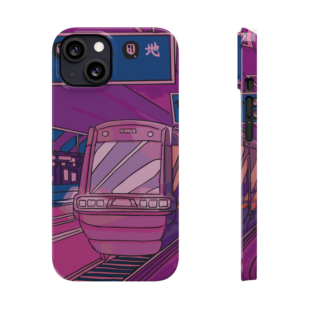 Japanese Vaporwave cityscape - casetinger