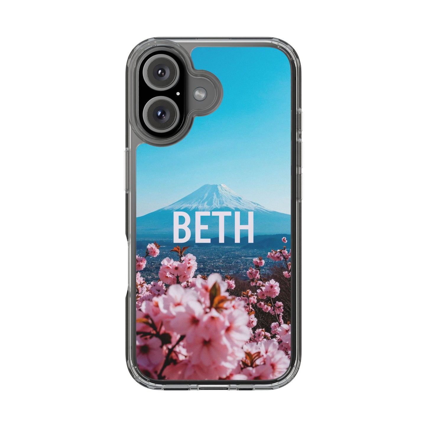 Fujiyama sakura flowers - Custom name
