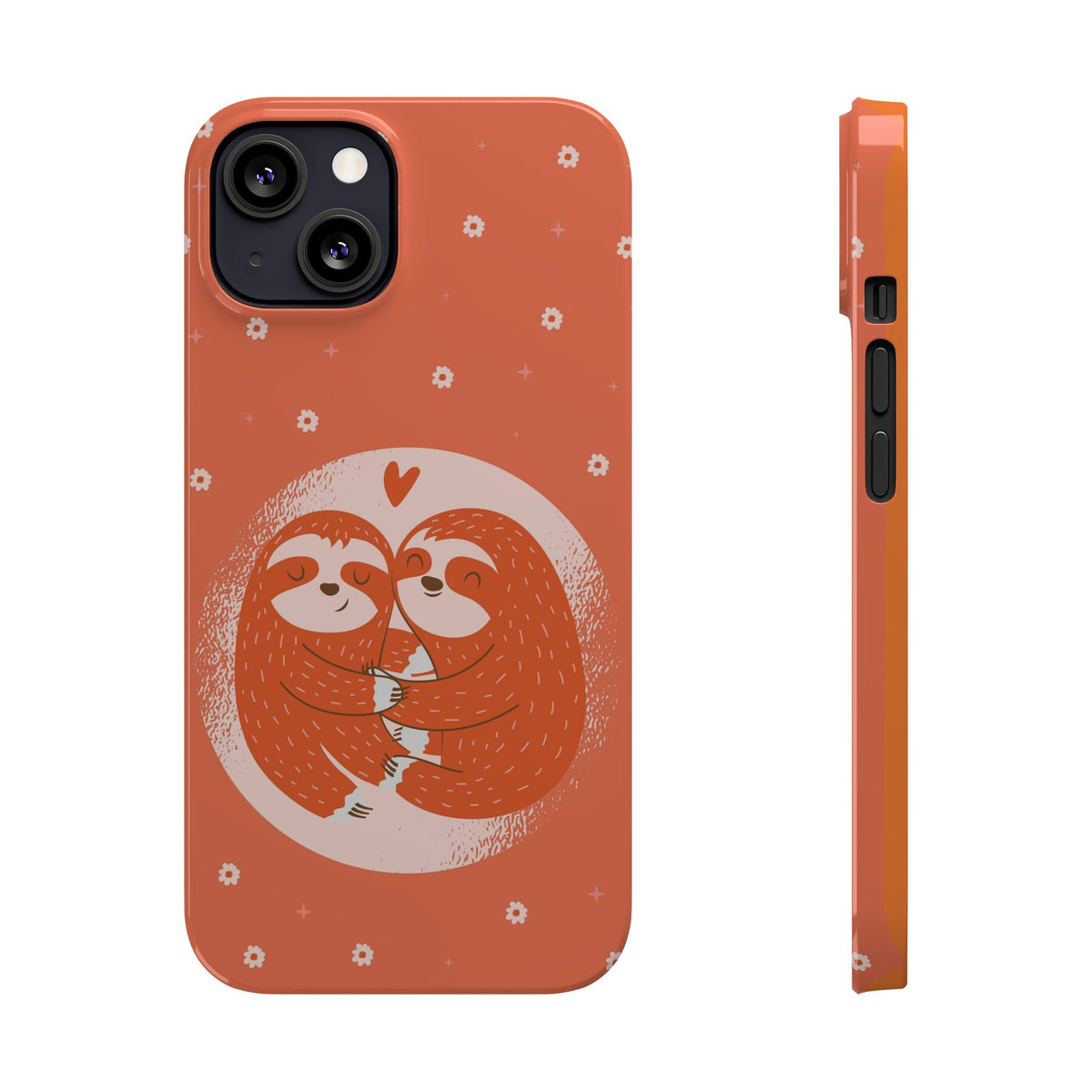 In love pair of sloths - casetinger