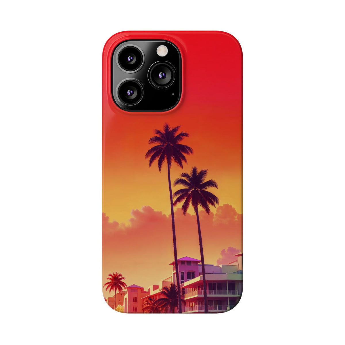 Miami sunset Vibes Palm - casetinger