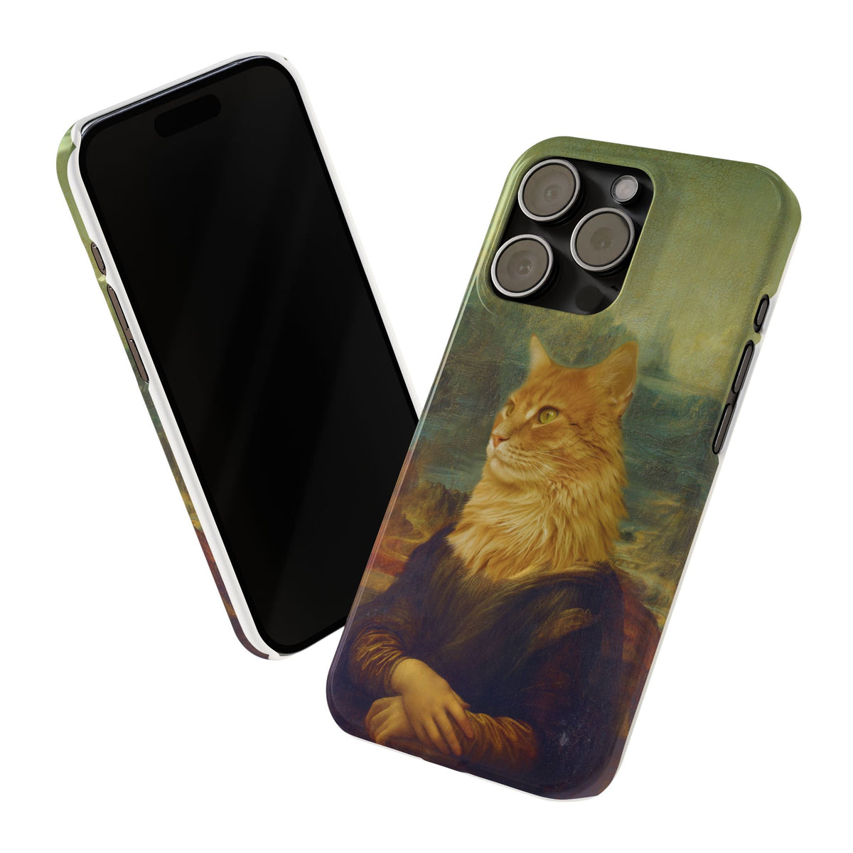 Kitty Mona Lisa Art - casetinger
