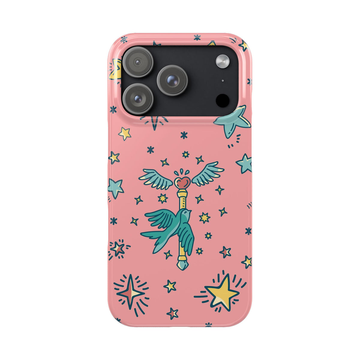 Pink Color Stroke Case: Fantasy Magic - casetinger