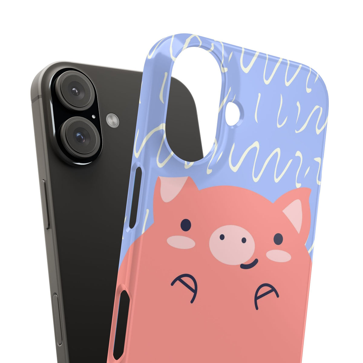 Cute kawaii mini pig - casetinger