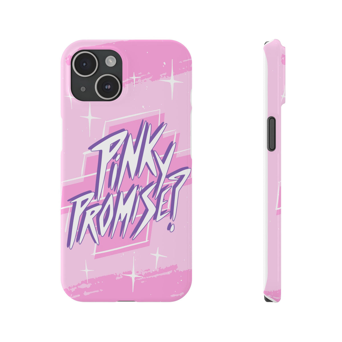 "Pink Promise" Design and Stars - casetinger