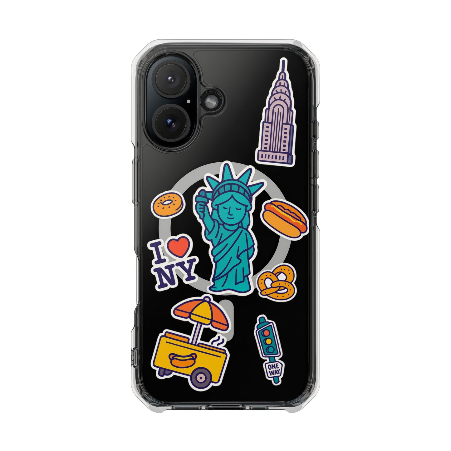 New York Stickers - Magnetic