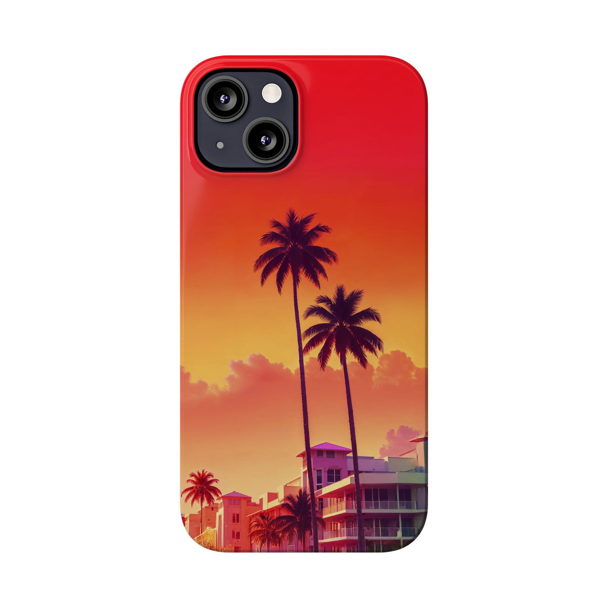 Miami sunset Vibes Palm - casetinger