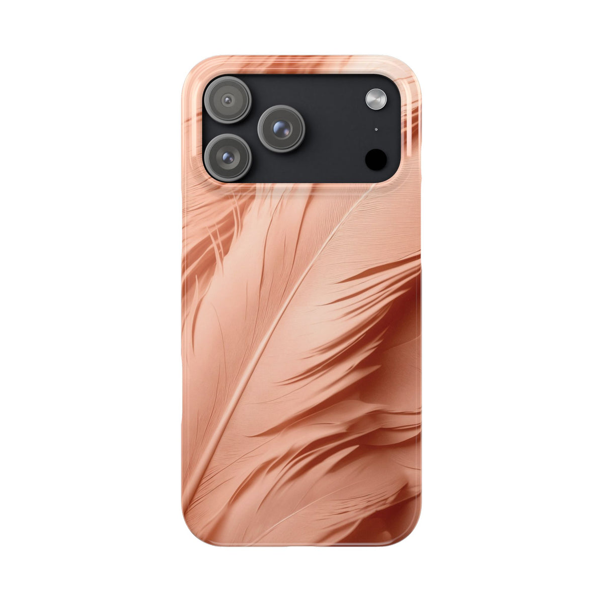 Peach-colored feathers - casetinger