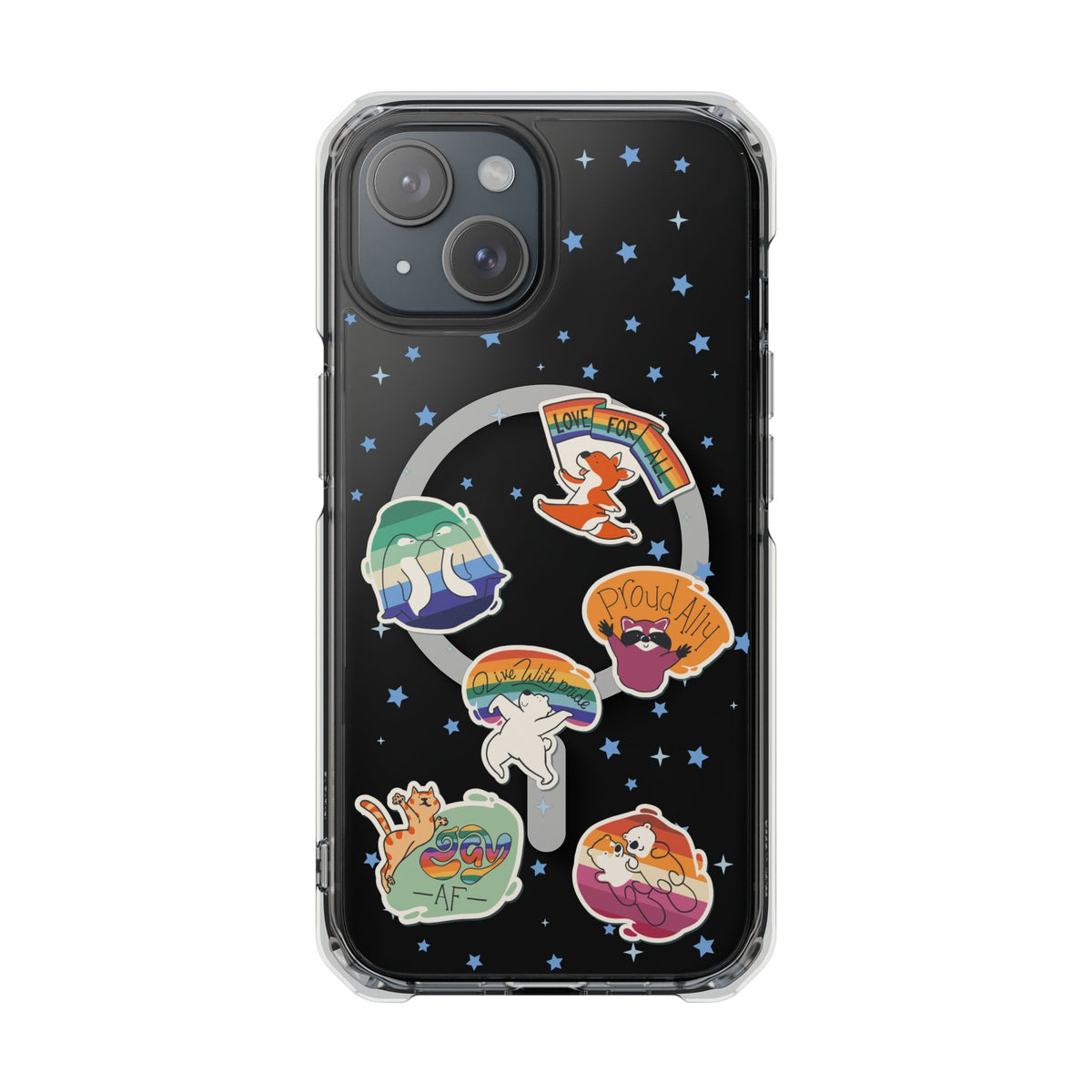 Pride celebration animal design - Magnetic - casetinger