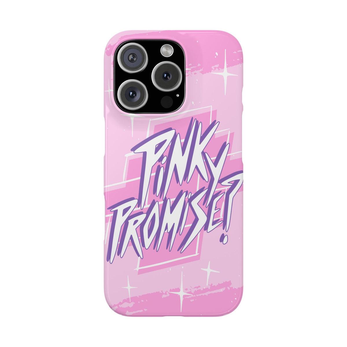 "Pink Promise" Design and Stars - casetinger