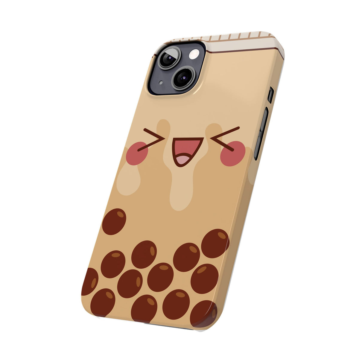 Chocolate Bubble tea phone - casetinger