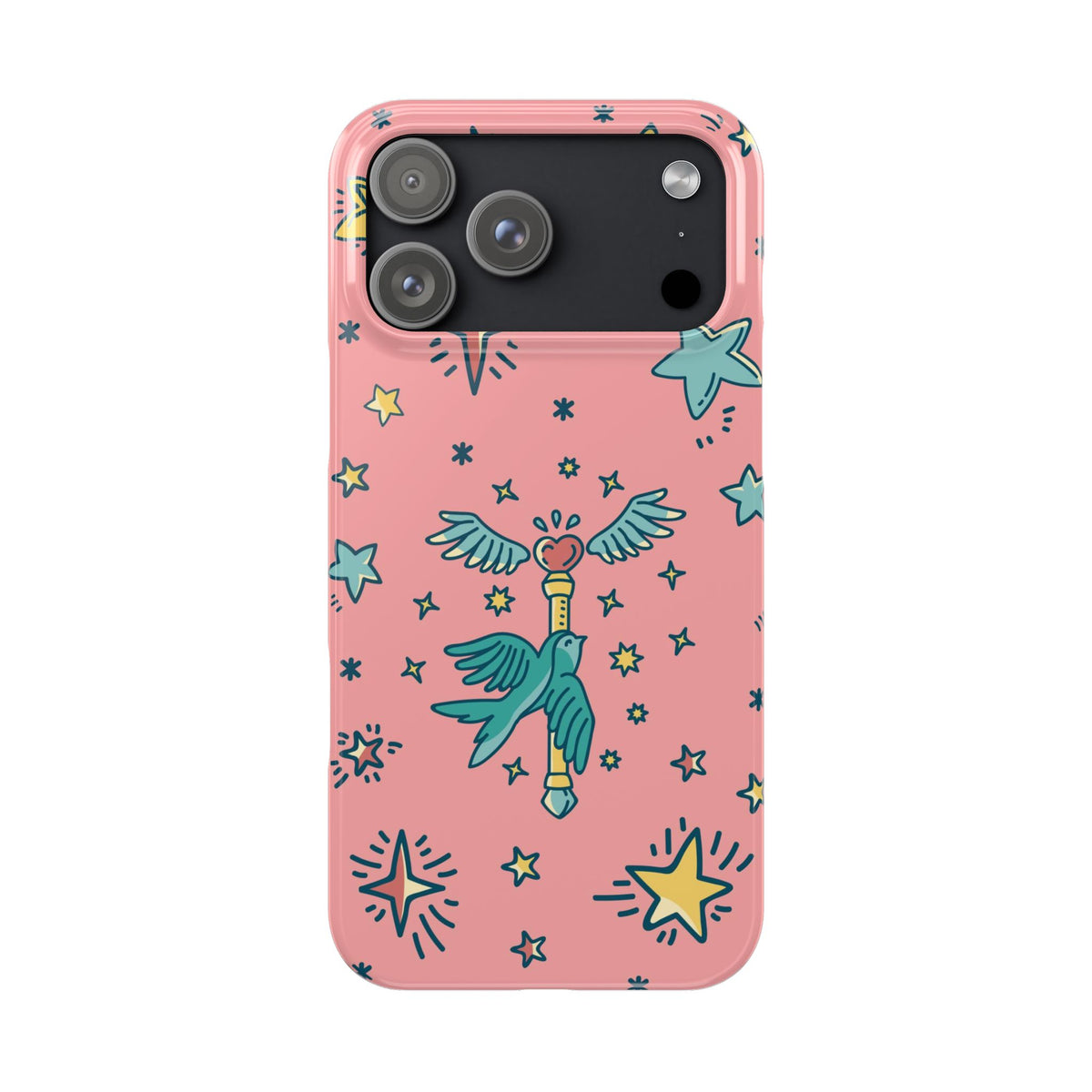 Pink Color Stroke Case: Fantasy Magic - casetinger