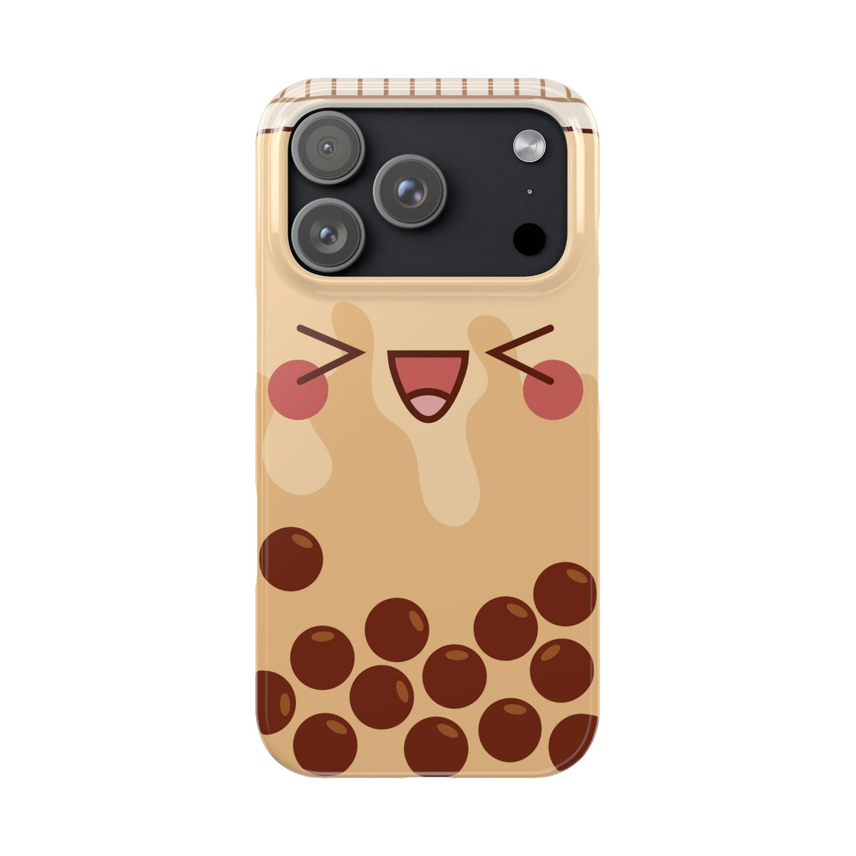 Chocolate Bubble tea phone - casetinger