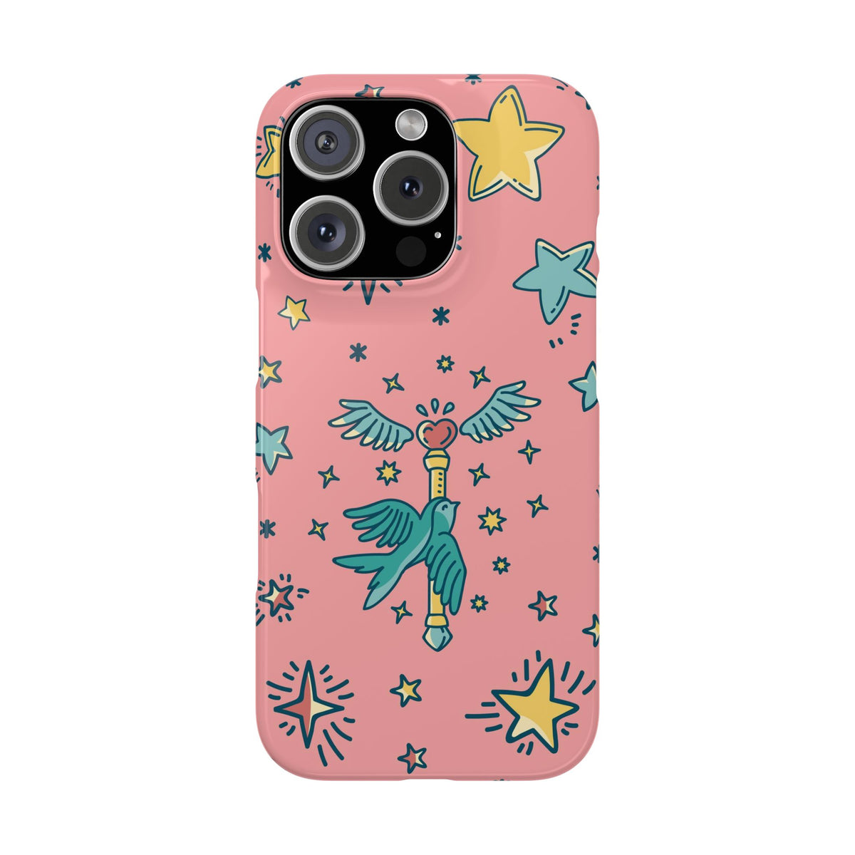 Pink Color Stroke Case: Fantasy Magic - casetinger