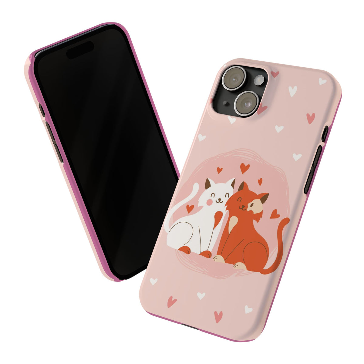 Pair of foxes in love - casetinger