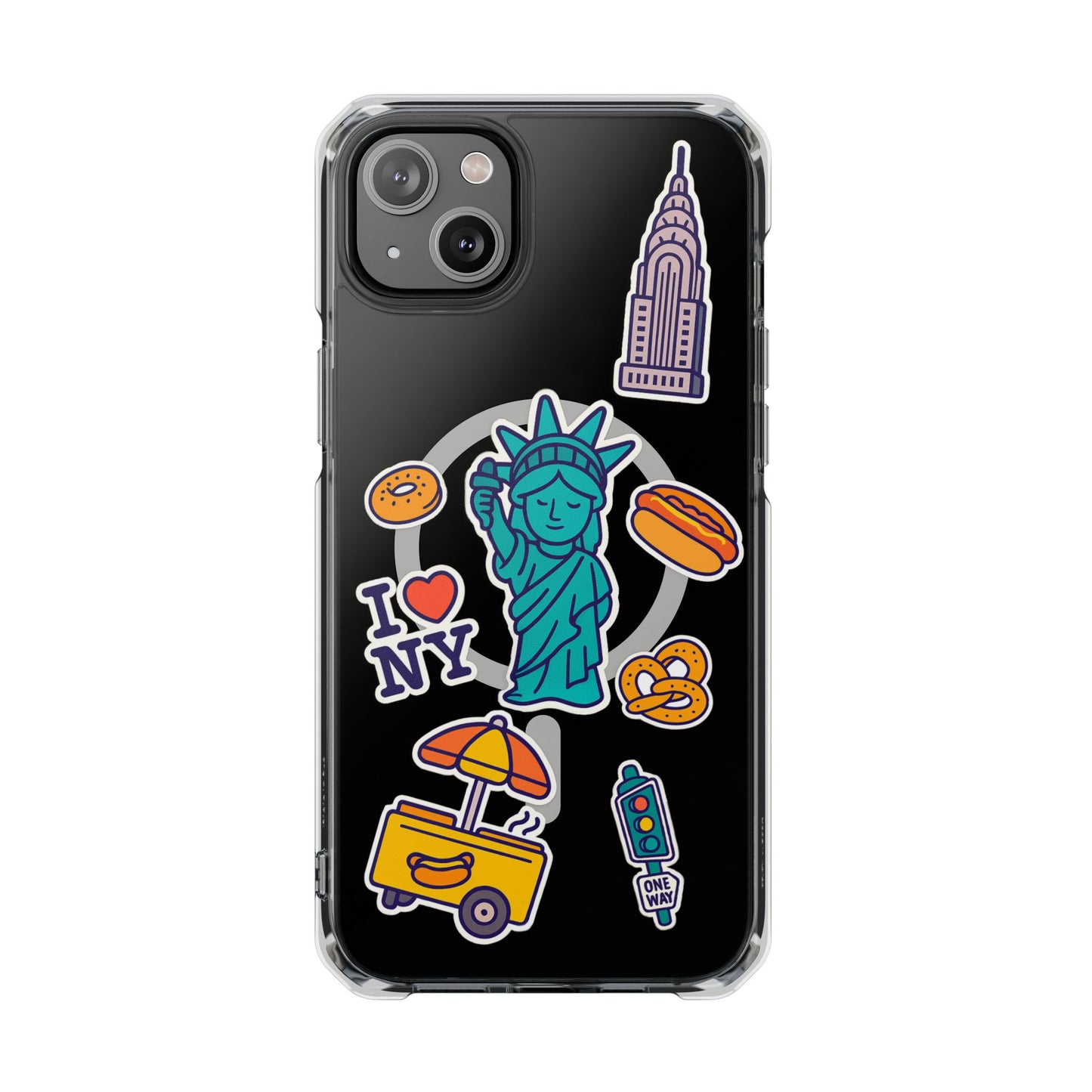 New York Stickers - Magnetic