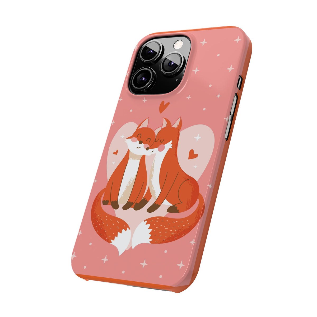 Valentine's Day: Pair of foxes in love - casetinger