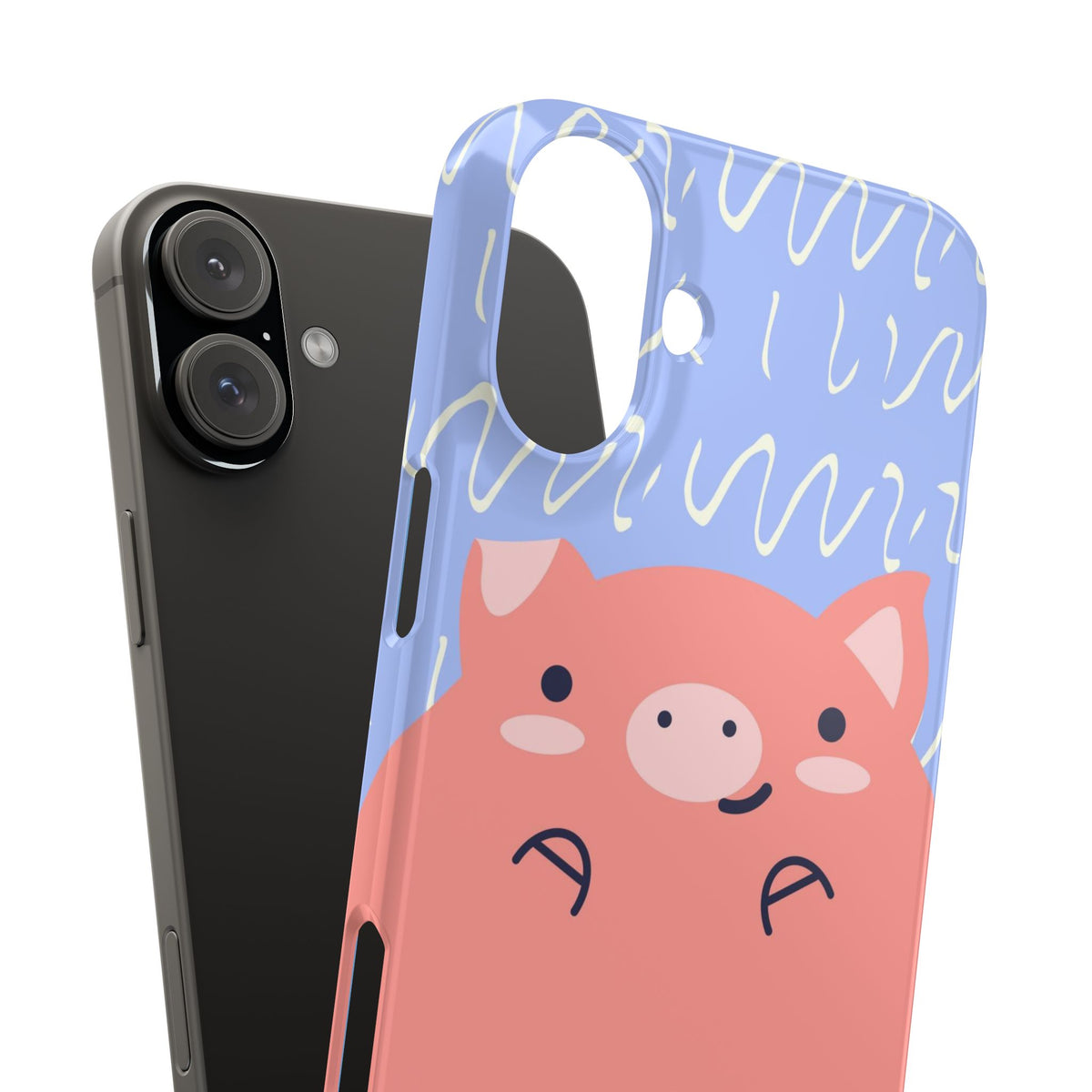 Cute kawaii mini pig - casetinger