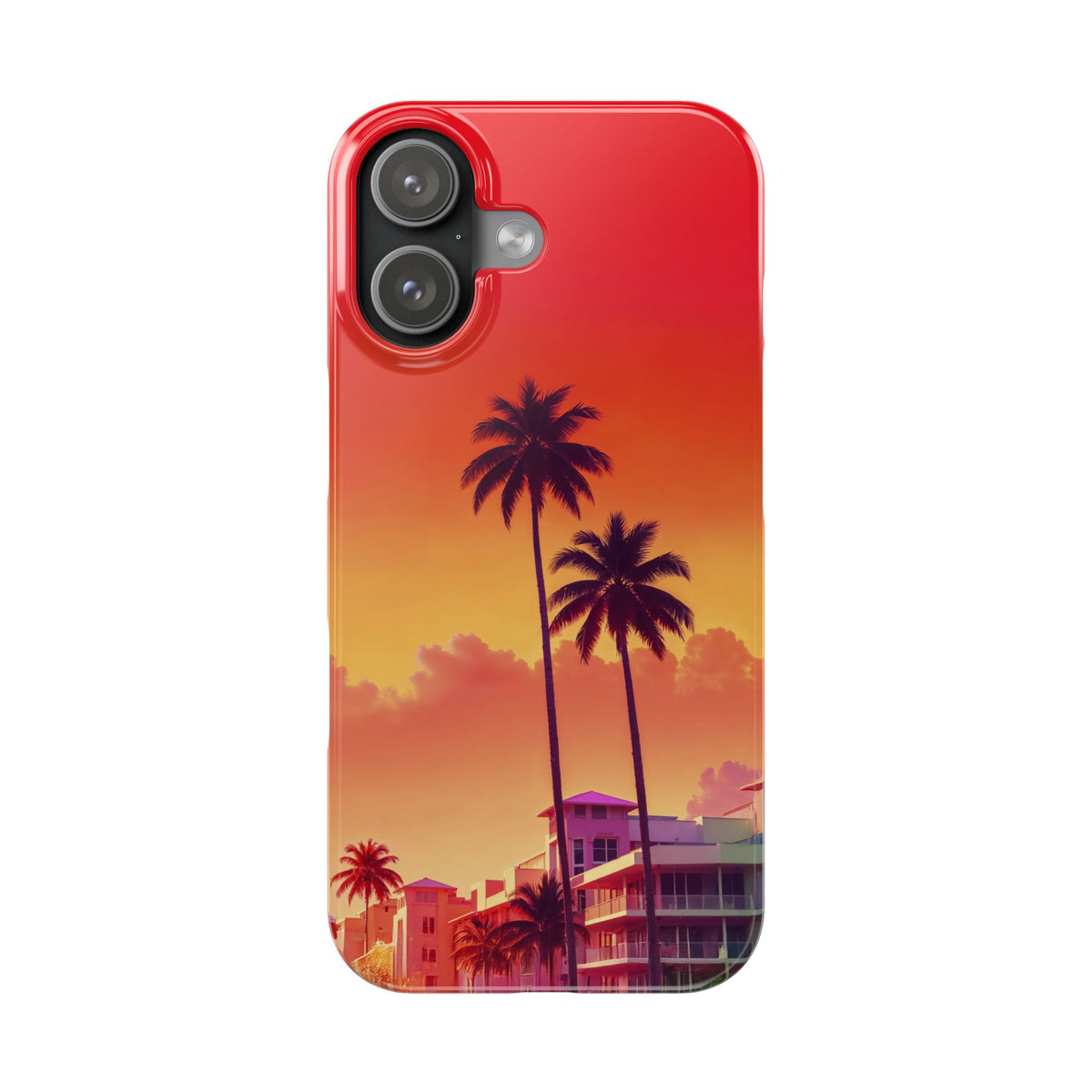 Miami sunset Vibes Palm - casetinger