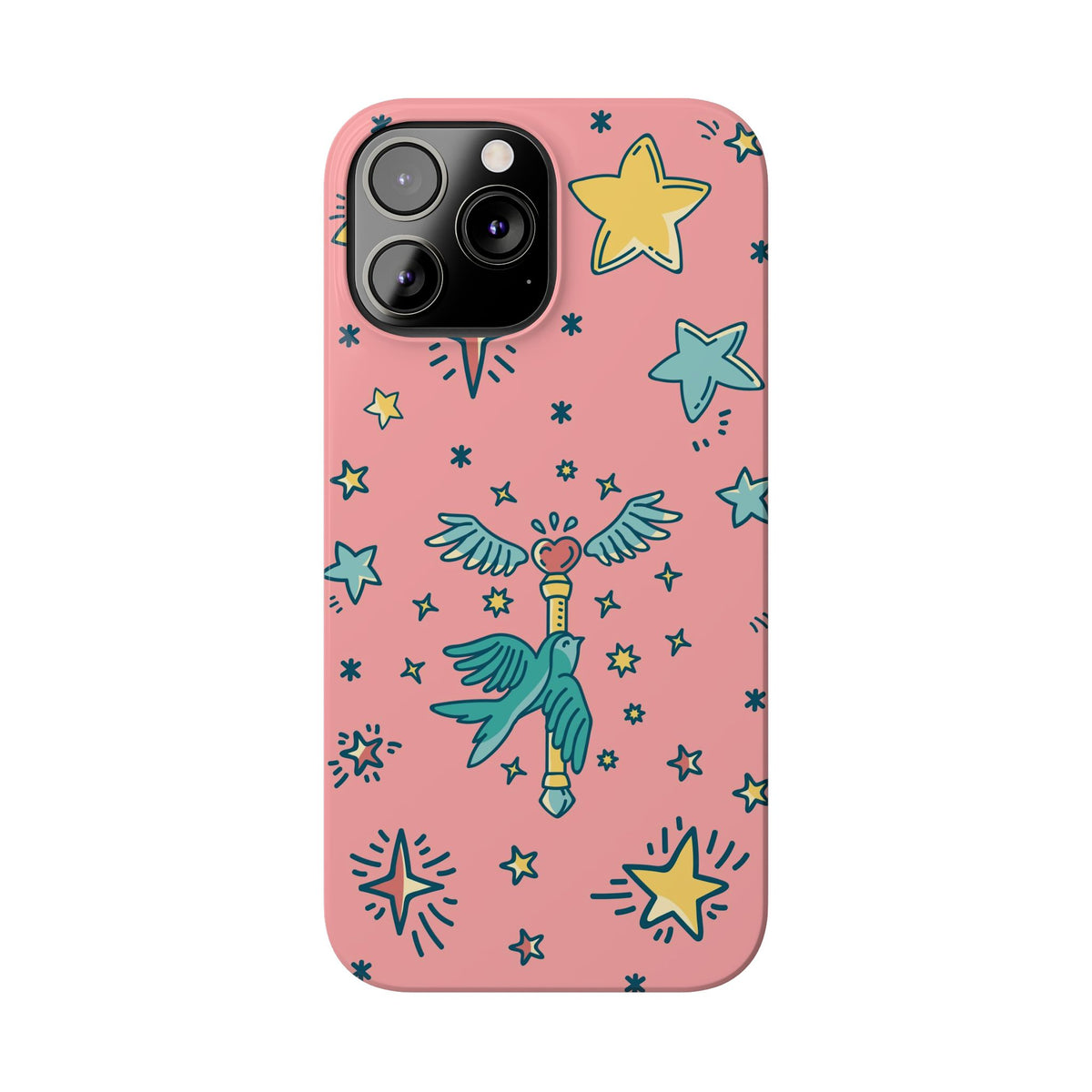 Pink Color Stroke Case: Fantasy Magic - casetinger