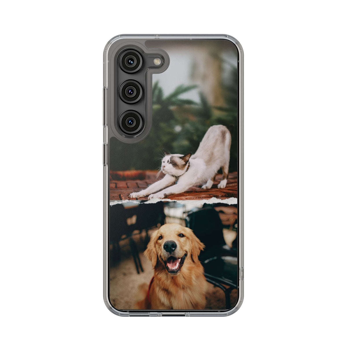 Personalized pet gallery case - 2 photos - casetinger
