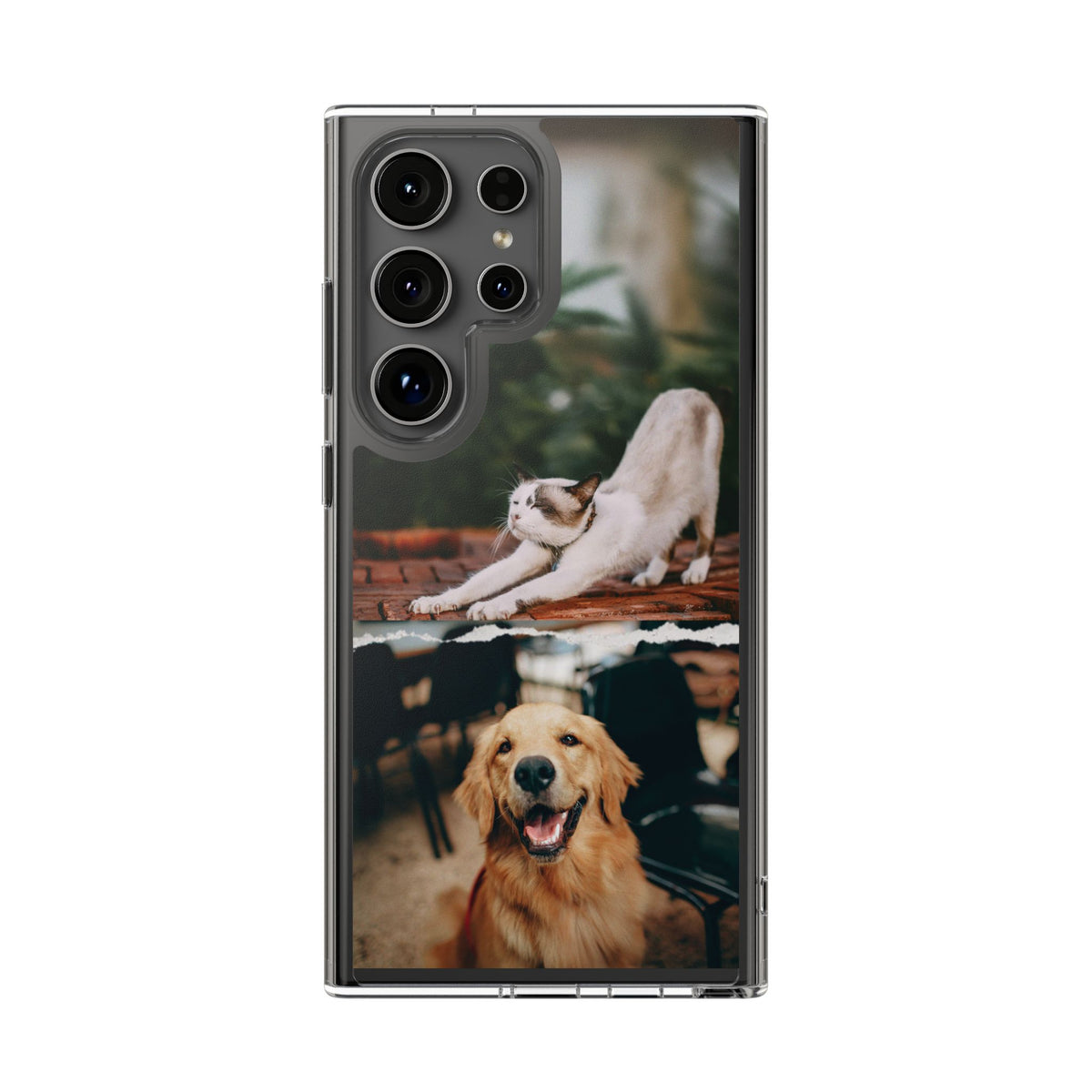 Personalized pet gallery case - 2 photos - casetinger