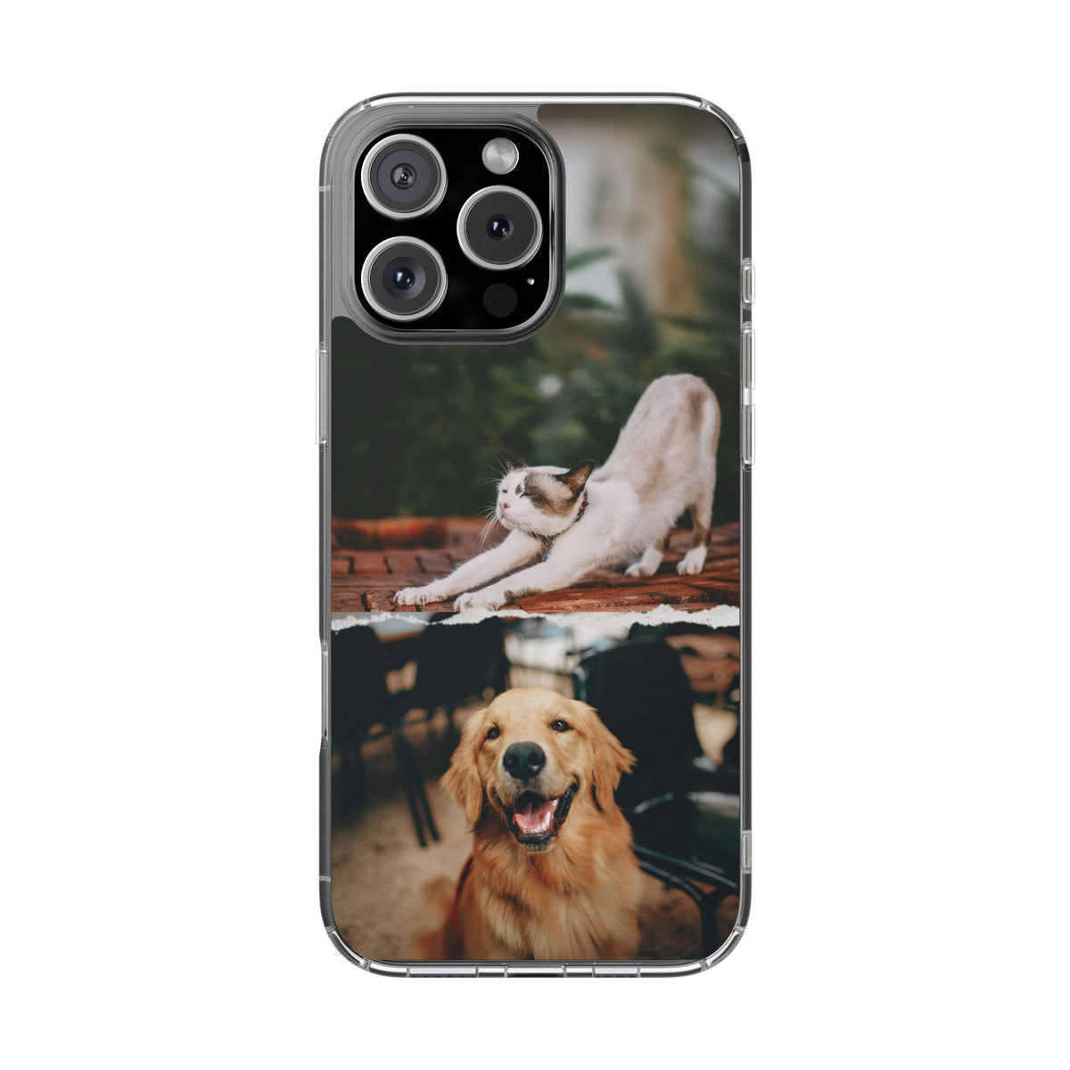 Personalized pet gallery case - 2 photos - casetinger