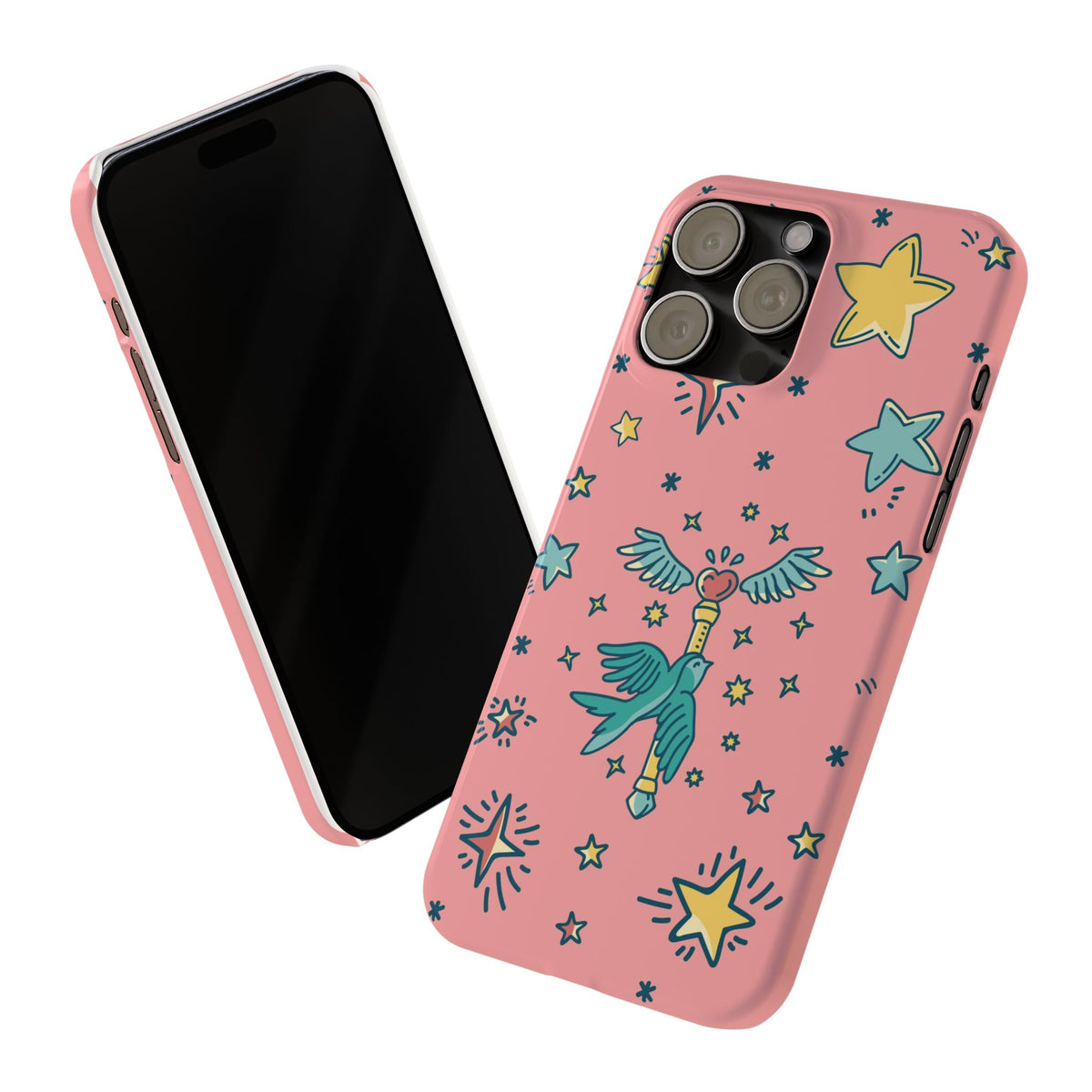 Pink Color Stroke Case: Fantasy Magic - casetinger