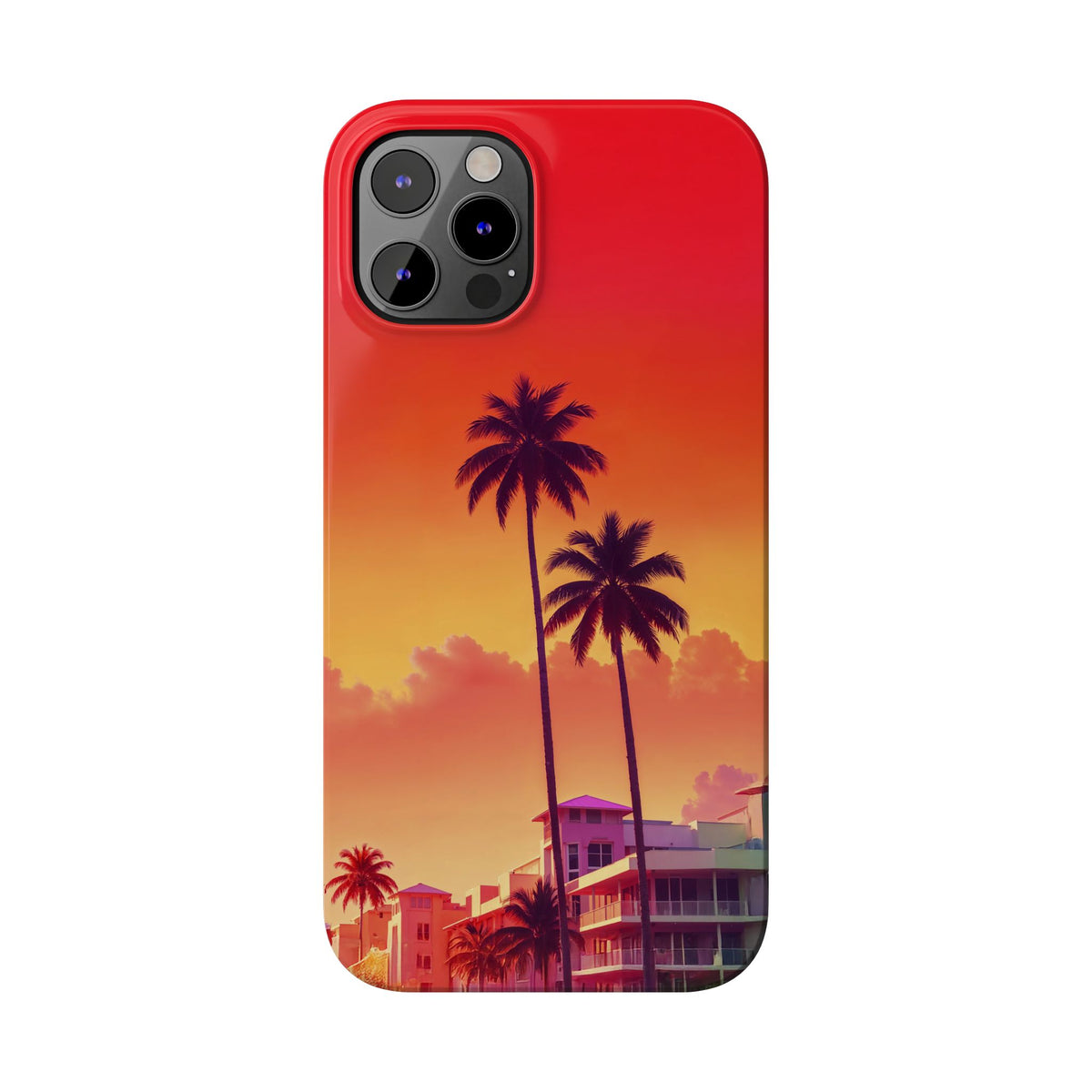 Miami sunset Vibes Palm - casetinger