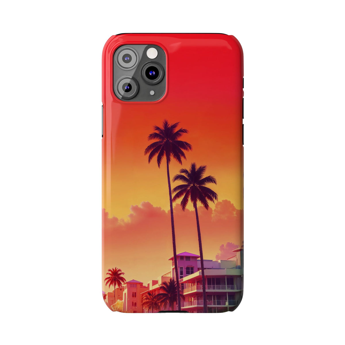 Miami sunset Vibes Palm - casetinger